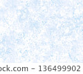 Refreshing blue gradient watercolor hand-painted Japanese style texture background 136499902