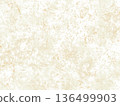 Luxurious cream beige watercolor hand-painted Japanese style texture background 136499903