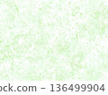 Refreshing fresh green gradient watercolor hand-painted Japanese style texture background 136499904