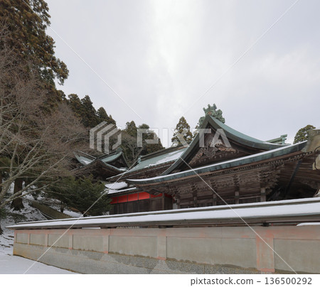 An extra sacred place on the Shikoku Pilgrimage. The main hall of Hashikuraji Temple, the 15th temple of the Shikoku Special Twenty Sacred Sites 136500292