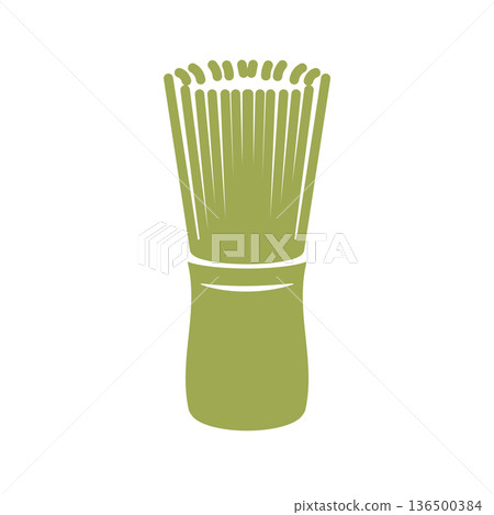 Tea ceremony utensils: A simple tea whisk Tea ceremony utensils: A simple tea whisk 136500384