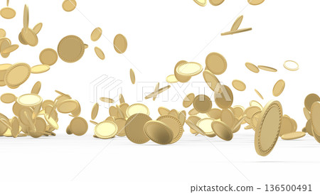 飄落的金幣CG 飄落的金幣CG 136500491