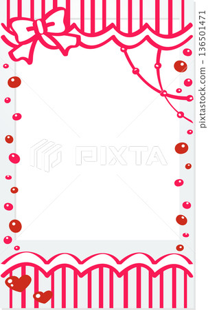 Doodle Instax Decoration Frame Cute Decorative Material Red Doodle Instax Decoration Frame Cute Decorative Material Red 136501471