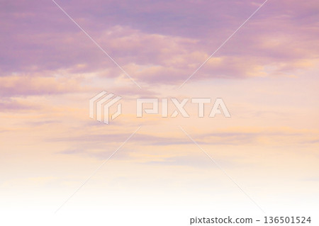 Pastel sunrise sky 136501524