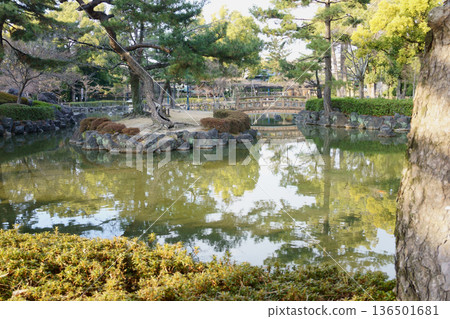 中村公園葫蘆池及其倒影 中村公園葫蘆池及其倒影 136501681