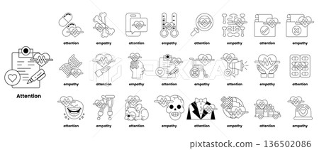 A black and white drawing of a bunch of different words and pictures A black and white drawing of a bunch of different words and pictures 136502086