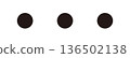 Three dot icon 136502138