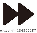 Fast forward black icon Fast forward black icon 136502157