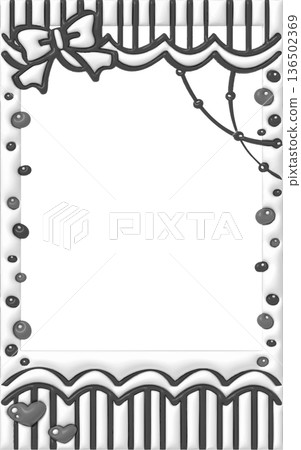 Plump Doodle Instax Decoration Frame Cute Decorative Material Black Plump Doodle Instax Decoration Frame Cute Decorative Material Black 136502369