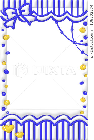 Plump Doodle Instax Decoration Frame Cute Decorative Material Blue Yellow Plump Doodle Instax Decoration Frame Cute Decorative Material Blue Yellow 136502374
