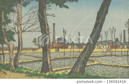 明治時期的東京：井上康二（1864-1889）“千住漆器廠” 136502416