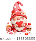 Gnome with hearts 136503355