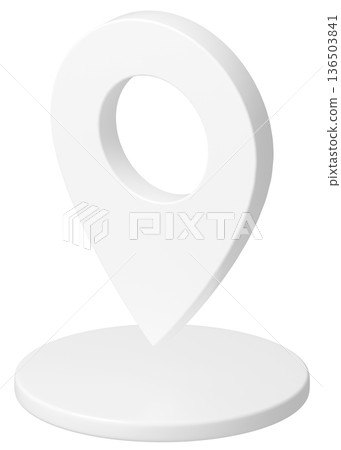 3D 影像地圖 pin_white 136503841