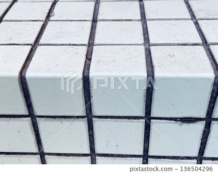 grouted tiles grouted tiles 136504296