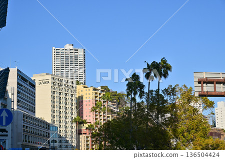 Atami hot spring town streets 136504424