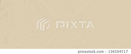 Korean rice paper texture overlay. Beige handmade sheet. Vintage eggshell craft background. 136504517