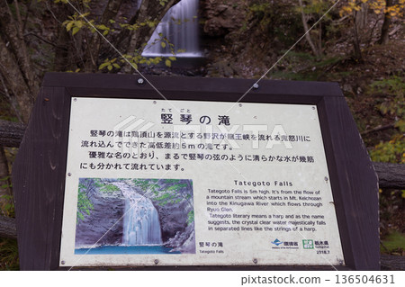 [Tochigi Prefecture_Ryuokyo] When you get off the station, you will find the park of yellow leaves, rocks and water, Ryuokyo 136504631