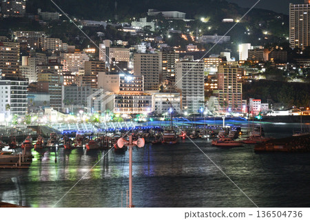 Atami night view Atami night view 136504736