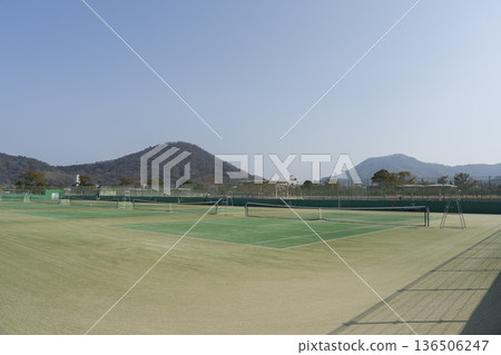 Tennis court  136506247