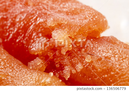 Fresh and delicious cod roe Fresh and delicious cod roe 136506779