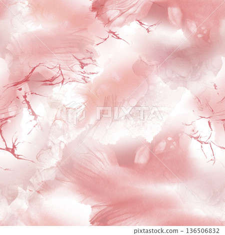 Seamless pattern of fluid art in red and burgundy acrylic pouring with organic marble like cells,crackle effects.Abstract background for contemporary branding,gallery style prints,luxury packaging Seamless pattern of fluid art in red and burgundy acrylic pouring with organic marble like cells,crackle effects.Abstract background for contemporary branding,gallery style prints,luxury packaging 136506832
