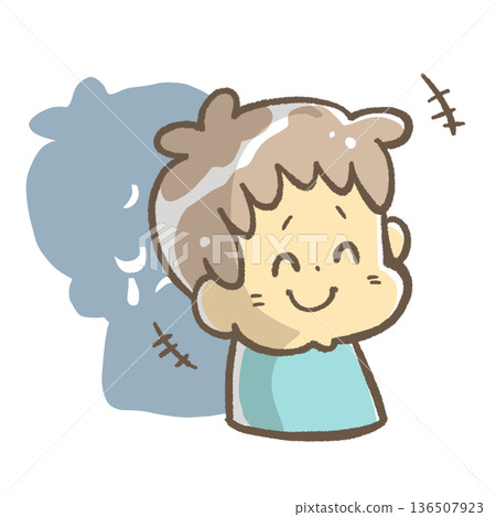 一個外表微笑內心哭泣的人 136507923