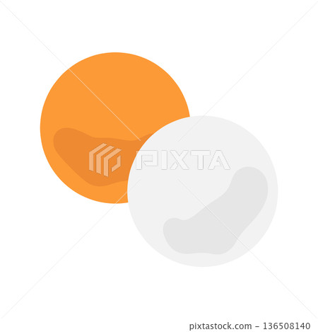 乒乓球插圖 乒乓球插圖 136508140