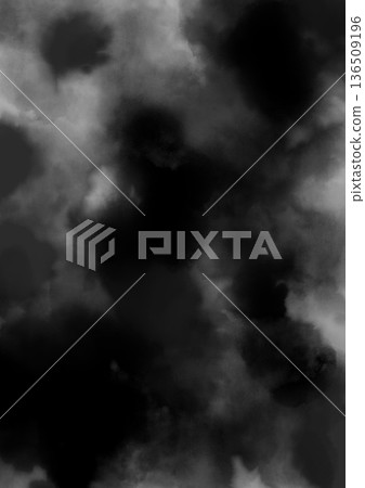 Blurred and creepy black background image 136509196