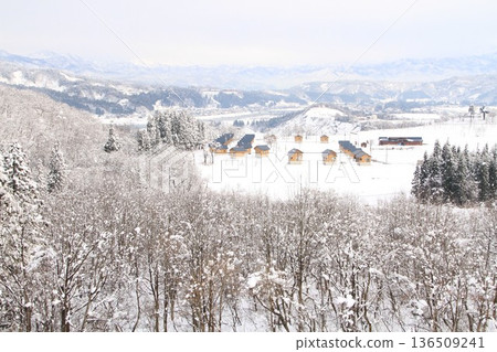 新潟縣小千谷山 Kleingarten 的冬景 新潟縣小千谷山 Kleingarten 的冬景 136509241