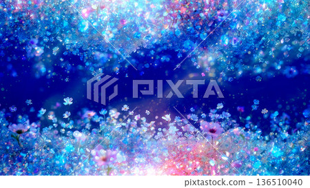 美麗的水下寶石碎片鑽石紋理壁紙背景 136510040