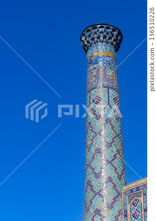 撒馬爾罕雷吉斯坦廣場的伊斯蘭學校 撒馬爾罕雷吉斯坦廣場的伊斯蘭學校 136510226