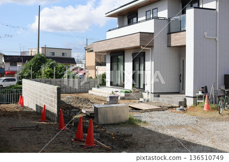 Exterior construction Exterior construction 136510749