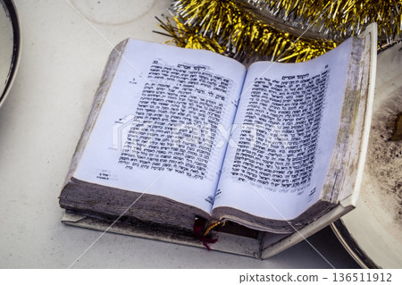 Tel Aviv, Israel, December 31, 2025. View of Hostage Square. The place remains a somber testament to a prolonged crisis, reflecting a profound sense of abandonment and the painful passage of time. 136511912
