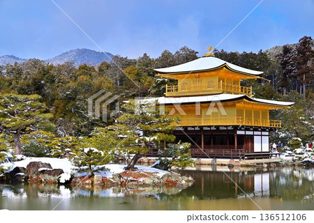 Snow-covered Golden Pavilion 2026 Scene 5 136512106