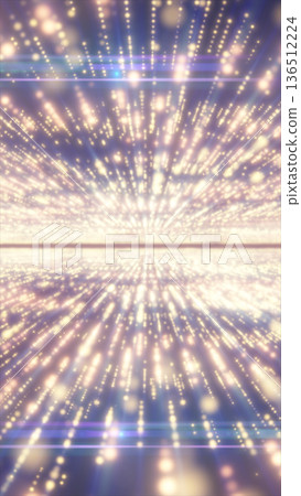 Golden light rays and particle streaks rushing toward horizon, futuristic warp speed energy background Golden light rays and particle streaks rushing toward horizon, futuristic warp speed energy background 136512224