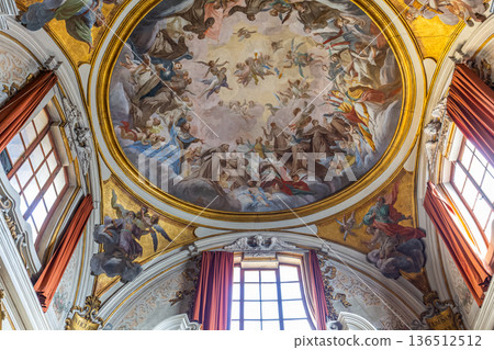Ognissanti church, Florence, tuscany, Italy Ognissanti church, Florence, tuscany, Italy 136512512