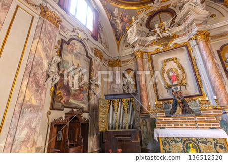 Ognissanti church, Florence, tuscany, Italy 136512520