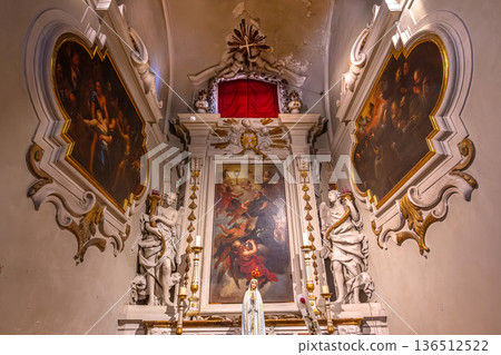 Ognissanti church, Florence, tuscany, Italy 136512522