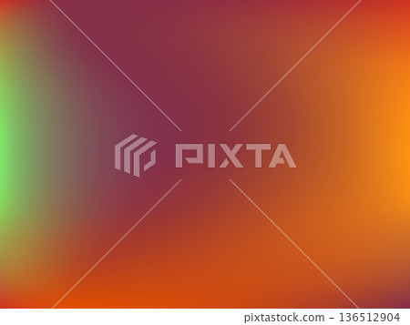 Abstract gradient background. Sunset beach or summer colors. Orange, purple, yellow and green colors. Vector. Abstract gradient background. Sunset beach or summer colors. Orange, purple, yellow and green colors. Vector. 136512904