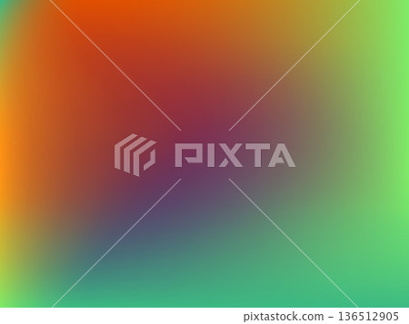 Abstract gradient background. Sunset beach or summer colors. Orange, purple, yellow and green colors. Vector. Abstract gradient background. Sunset beach or summer colors. Orange, purple, yellow and green colors. Vector. 136512905