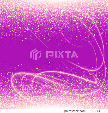 Purple  background with snowflakes and stars 136513110