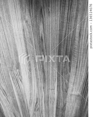 Monochrome wood grain texture, simple and beautiful natural wood background material 136514076