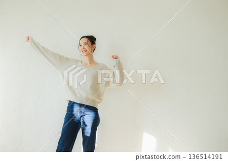 A woman growing A woman growing 136514191