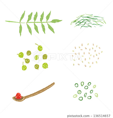 日式胡椒芝麻調味料套裝示意圖：享受日式香料的香氣與口感 136514657