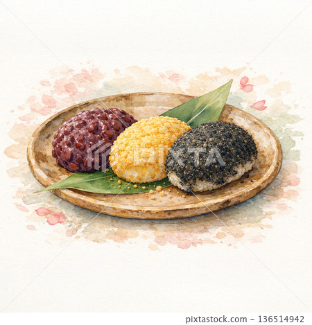 三種口味的薯餅拼盤 136514942