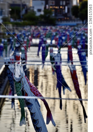 Carp streamers on the Sumida River 136515563
