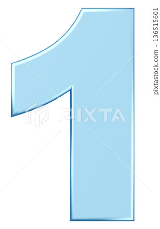 3D Material_Number_1_Metallic_Light Blue 3D Material_Number_1_Metallic_Light Blue 136515601