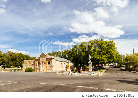 The Town of Ross in Tasmania Australia 136515892