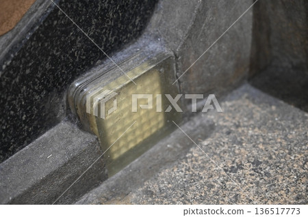 Luminous tiles remaining on the stairs at Nagoya Station Luminous tiles remaining on the stairs at Nagoya Station 136517773