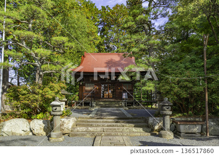 山形縣上山市上山月岡神社參拜殿 136517860